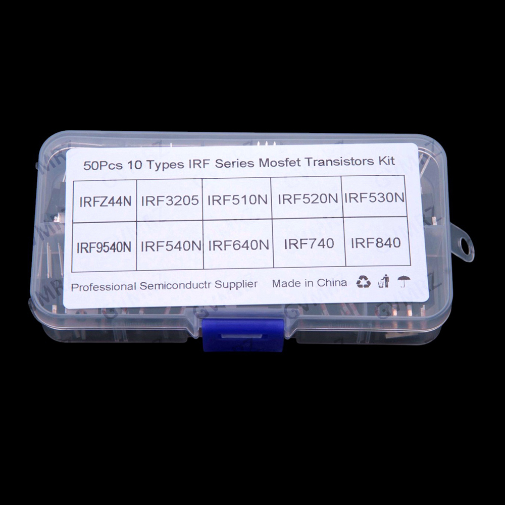 Mosfet Transistor Set - 10 ค่าที่กำหนดไว้ใน TO-220 ​ ​ 50
