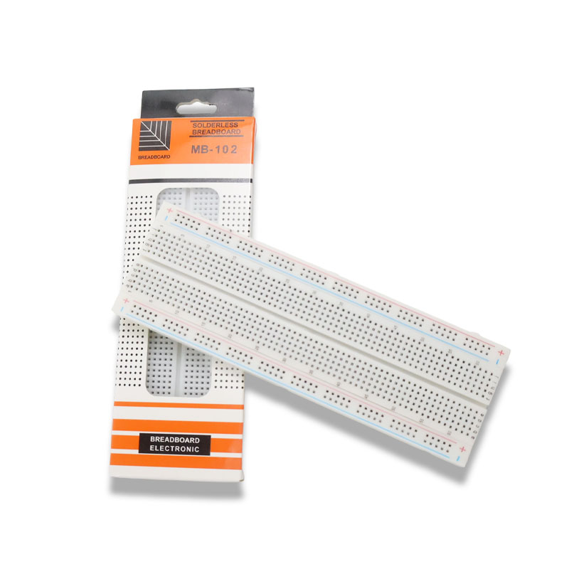 Breadboard Jumper Wire - ชุดบอร์ดทดลอง MB102 400/830 จุด บอร์ด PCB