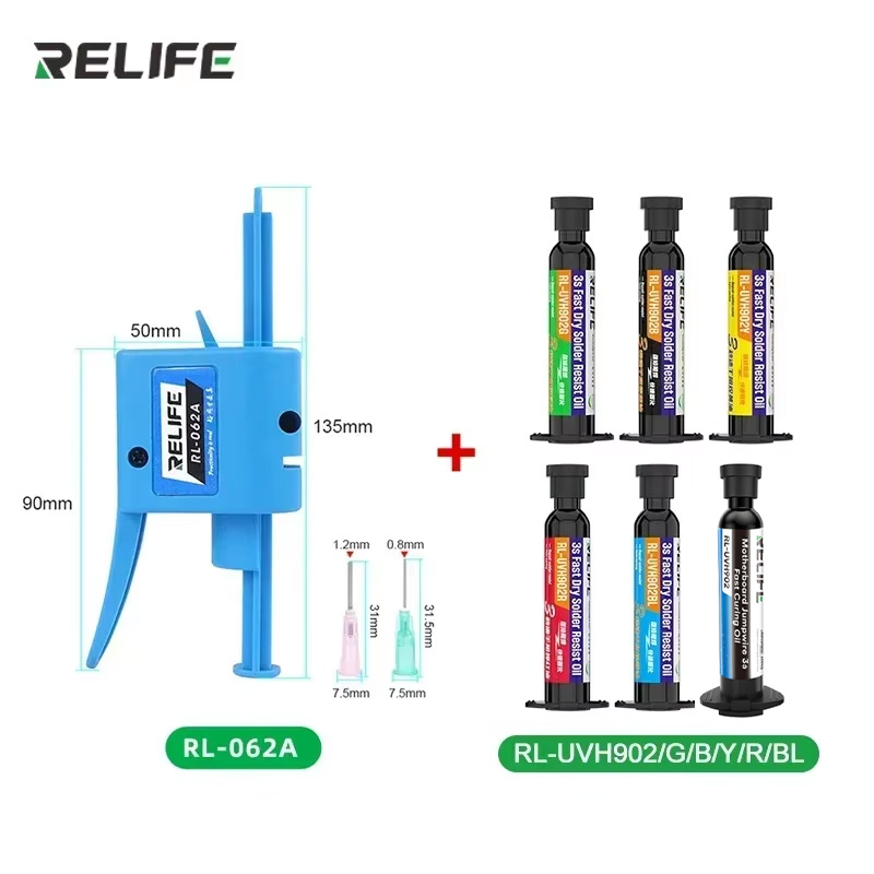 Breadboard Jumper Wire - RELIFE RL-UVH902 3 วินาทีแห้งเร็วน้ํามันกระโดดลวด UV Quick-drying