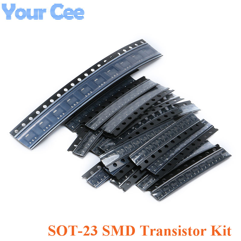 Mosfet Transistor Set - 5 ชุด/1 ชุดชุดทรานซิสเตอร์ SOT-23 SMD สำหรับ