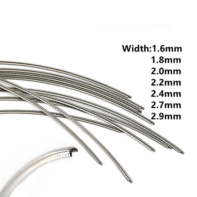 Diy Electric Guitar Electronics - 1 ม้วนเงินกีตาร์ไฟฟ้า Fret Wire กีตาร์ Fretboard