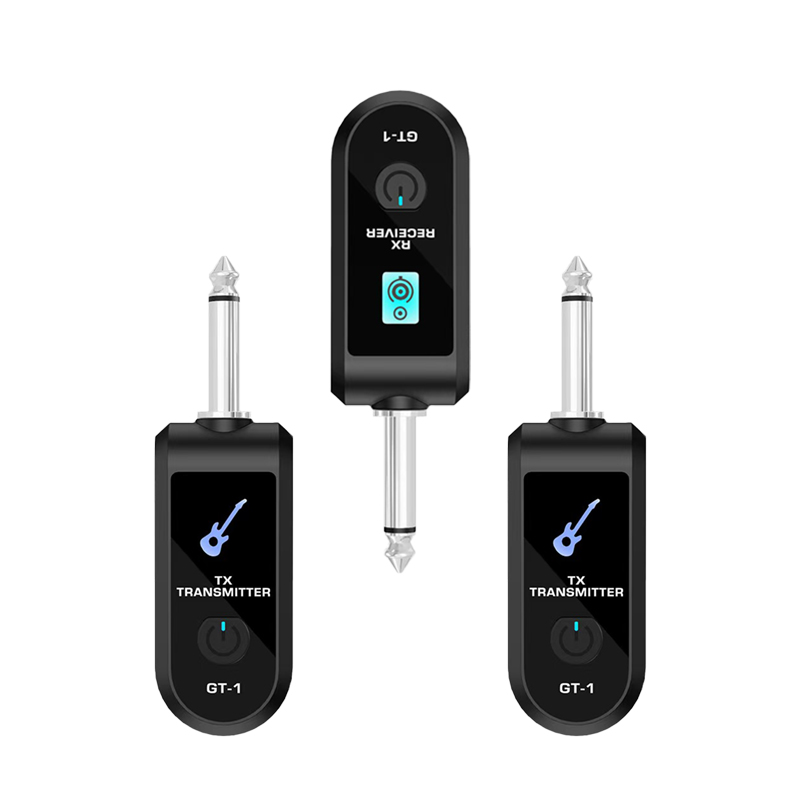 Diy Electric Guitar Electronics - K-007 เครื่องส่งและรับสัญญาณไร้สายสำหรับเครื่องดนตรีรุ่นใหม่, เครื่องส่งและรับสัญญาณไร้สายสำหรับกีตาร์แบบหนึ่งต่อสอง, เครื่องส่งและรับสัญญาณไร้สายสำหรับเครื่องดนตรีไฟฟ้า, เครื่องส่งและรับสัญญาณไร้สายสำหรับเบส, รองรับเครื่องดนตรีหลายชนิด,