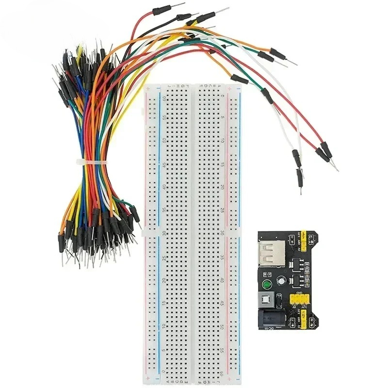 Breadboard Jumper Wire - ชุดคอมโบสายจัมเปอร์สำหรับเบรดบอร์ดระดับพรีเมียม – ชุดอุปกรณ์สำหรับการเรียนรู้และพัฒนาโครงการ DIY บนเบรดบอร์ดสำหรับ Arduino