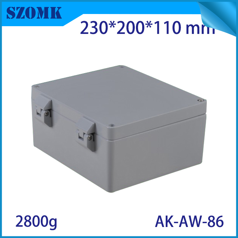 Useful Diy Electronics Projects - อลูมิเนียมกันน้ําตัวเชื่อมต่อกล่องกระจายสําหรับ Electronics DIY Design Weatherproof กรณีโครงการ