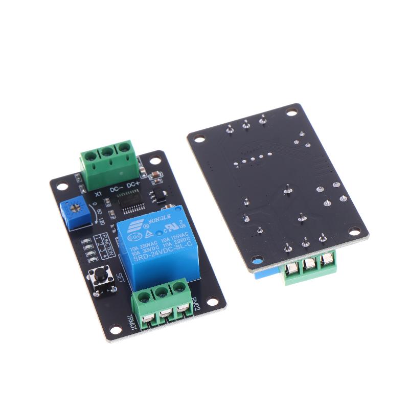 Useful Diy Electronics Projects - โมดูลรีเลย์ตั้งเวลา ปรับตั้งค่าหน่วงเวลาเปิด-ปิดได้ พร้อมฟังก์ชันล็อคตัวเอง เหมาะสำหรับงานอิเล็กทรอนิกส์ DIY และการใช้งานระบบอัตโนมัติ