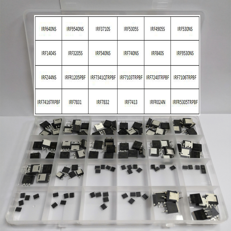 Mosfet Transistor Set - 120 ชิ้น IRF4905S TRLPBF TO-263 SOP-8