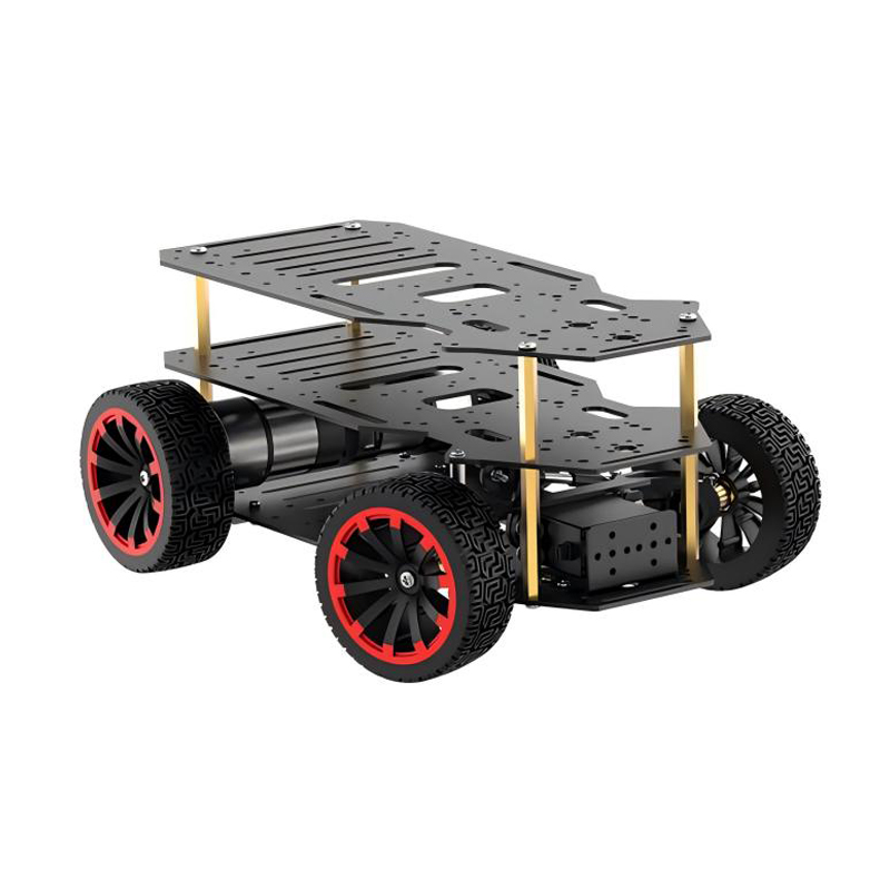 Diy Kit Elektronik - โหลด 5 กก.4WD หุ่นยนต์รถโลหะ Ackerman RC