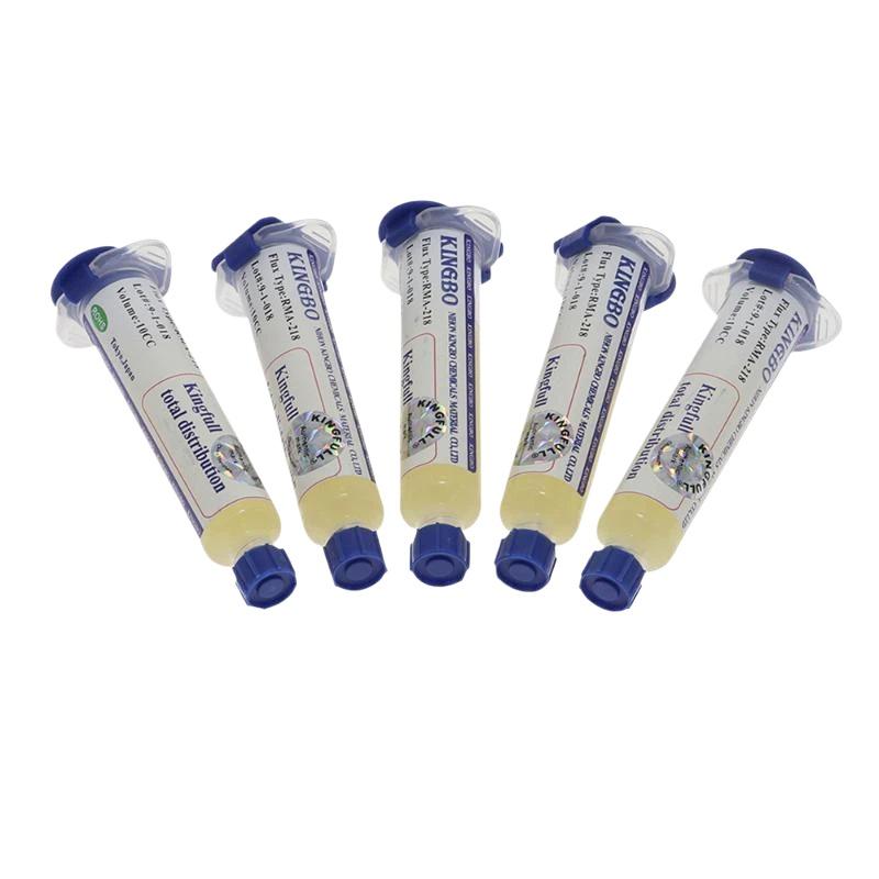 Diy Electronics Flux - น้ำยาประสานบัดกรีไร้ตะกั่ว No-Clean RMA-218 ขนาด 10 ซีซี