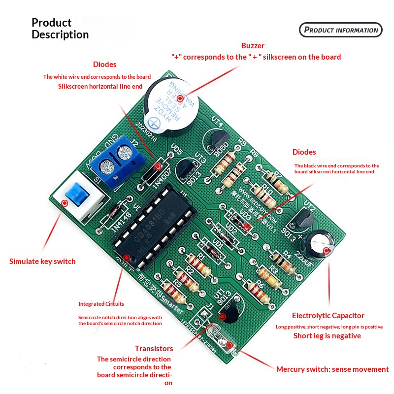 ชุดอุปกรณ์ DIY สำหรับระบบกันขโ - Diy Motorcycle Electronics บทวิจารณ์และราคา