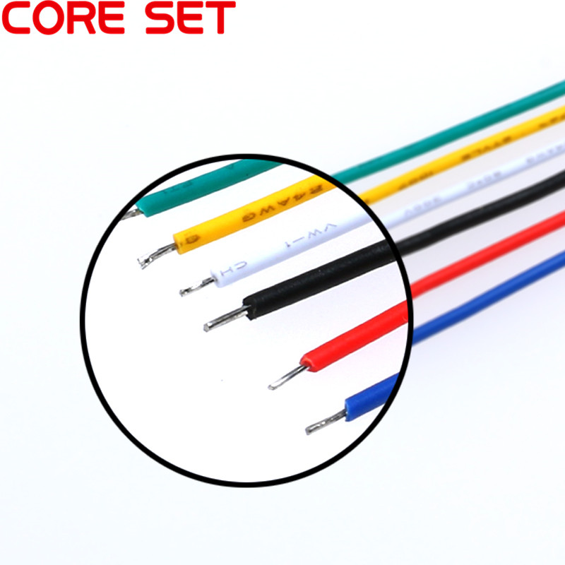 130PC 24AWG Breadboard สายจัมเ - Breadboard Jumper Wire บทวิจารณ์และราคา