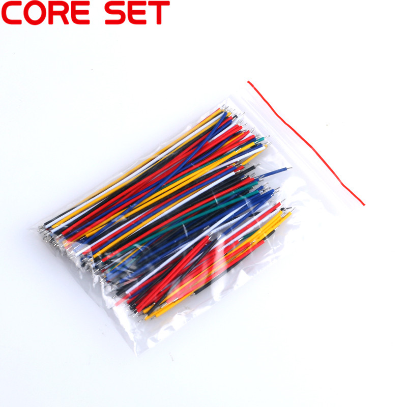 130PC 24AWG Breadboard สายจัมเ - Breadboard Jumper Wire บทวิจารณ์และราคา