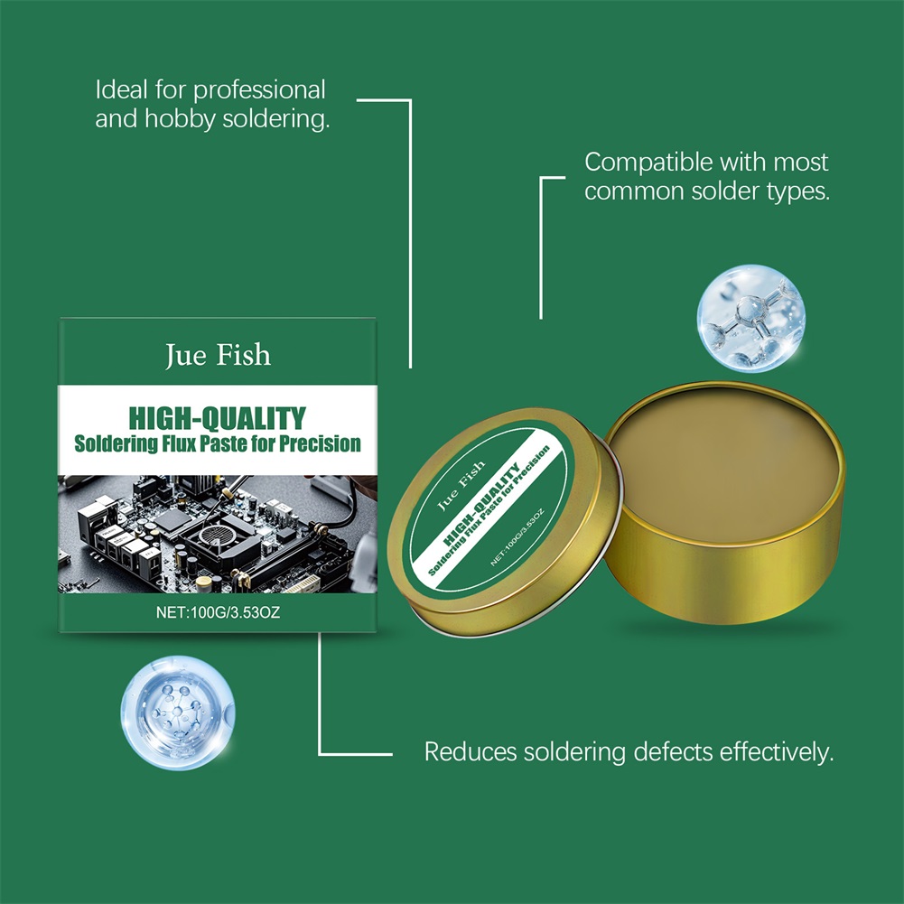 100Gบัดกรีฟลักซ์-วาง,SOLDER PA - Diy Electronics Flux บทวิจารณ์และราคา