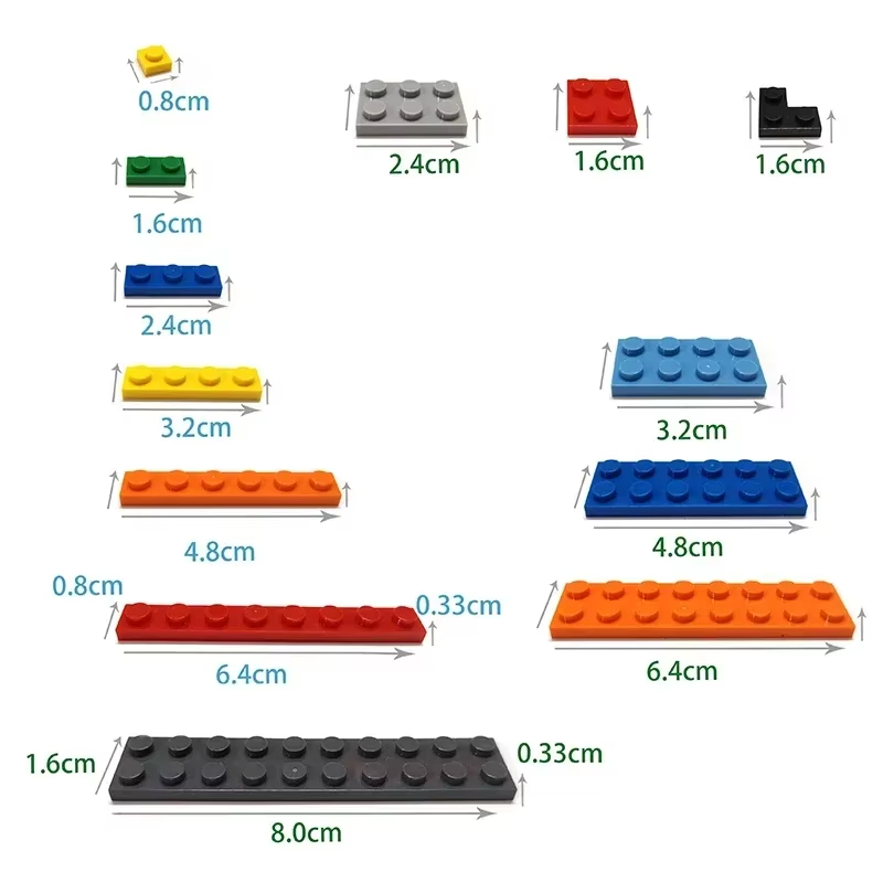 100PCS MOC 2420 แผ่น 2x2 Build - Diy Electronics Gift Ideas บทวิจารณ์และราคา