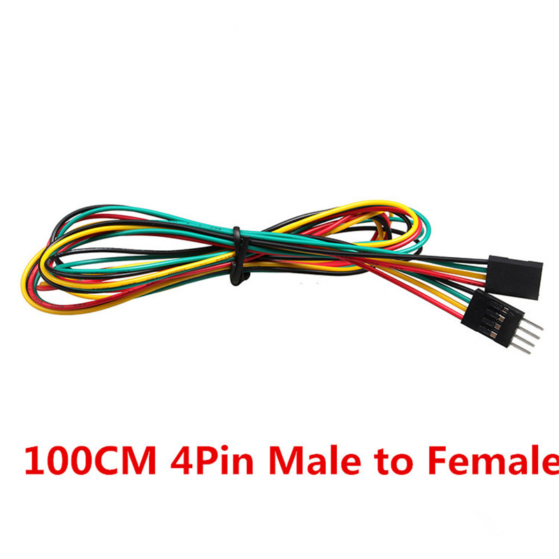 10 ชิ้น/ล็อต 4pin 100 ซม.M-M / - Breadboard Jumper Wire บทวิจารณ์และราคา