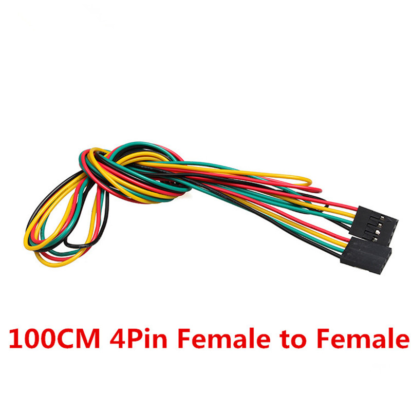 10 ชิ้น/ล็อต 4pin 100 ซม.M-M / - Breadboard Jumper Wire บทวิจารณ์และราคา
