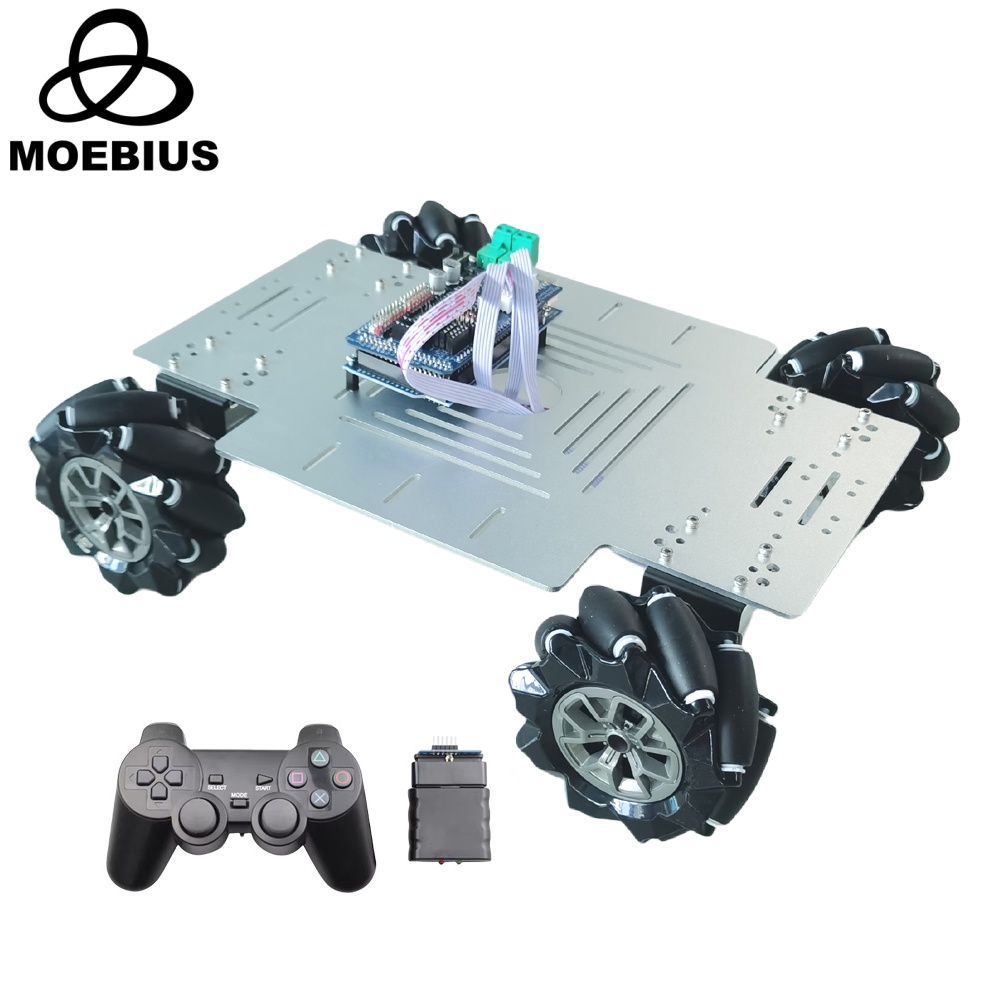 25 กก.โหลด 4WD Mecanum ล้อหุ่น - Diy Kit Elektronik บทวิจารณ์และราคา