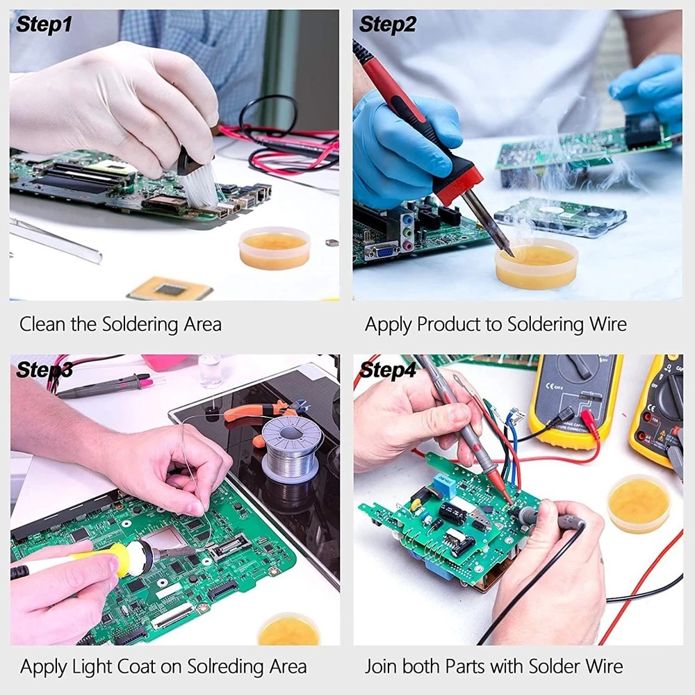น้ำยาประสานบัดกรีแบบใหม่สำหรับ - Diy Electronics Flux บทวิจารณ์และราคา