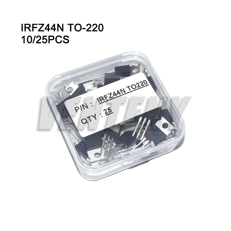 10 ชิ้น 25 ชิ้น IRFZ44N มอสเฟต - Mosfet Transistor Set บทวิจารณ์และราคา