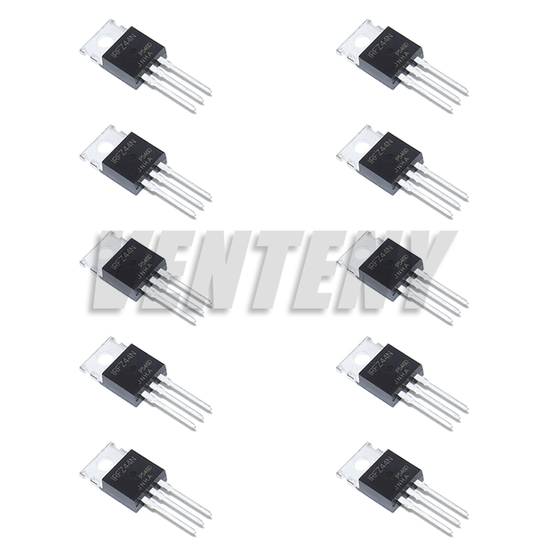 10 ชิ้น 25 ชิ้น IRFZ44N มอสเฟต - Mosfet Transistor Set บทวิจารณ์และราคา