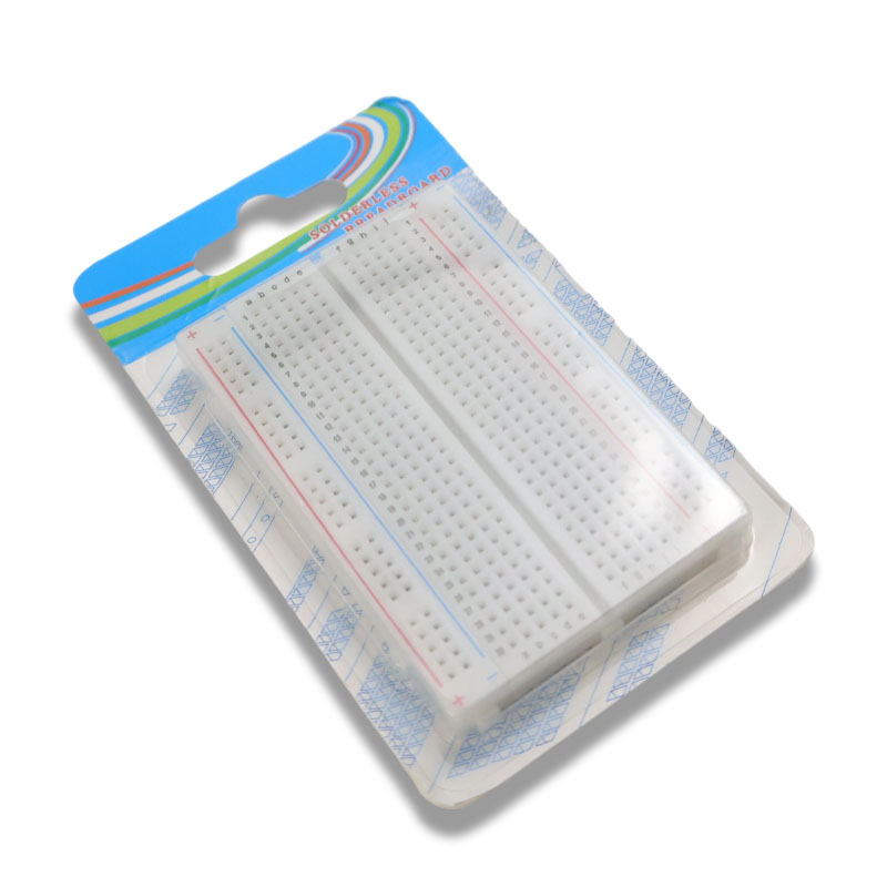 ชุดบอร์ดทดลอง MB102 400/830 จุ - Breadboard Jumper Wire บทวิจารณ์และราคา