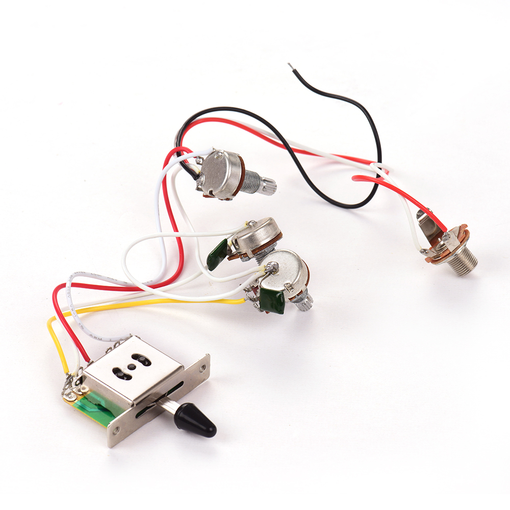 ชุดสายไฟกีตาร์ไฟฟ้าเปลี่ยน 1 ป - Diy Electric Guitar Electronics บทวิจารณ์และราคา