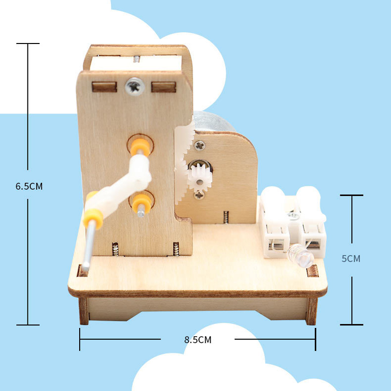 DIY Mini Hand Generator DIY กา - Diy Kit Elektronik บทวิจารณ์และราคา