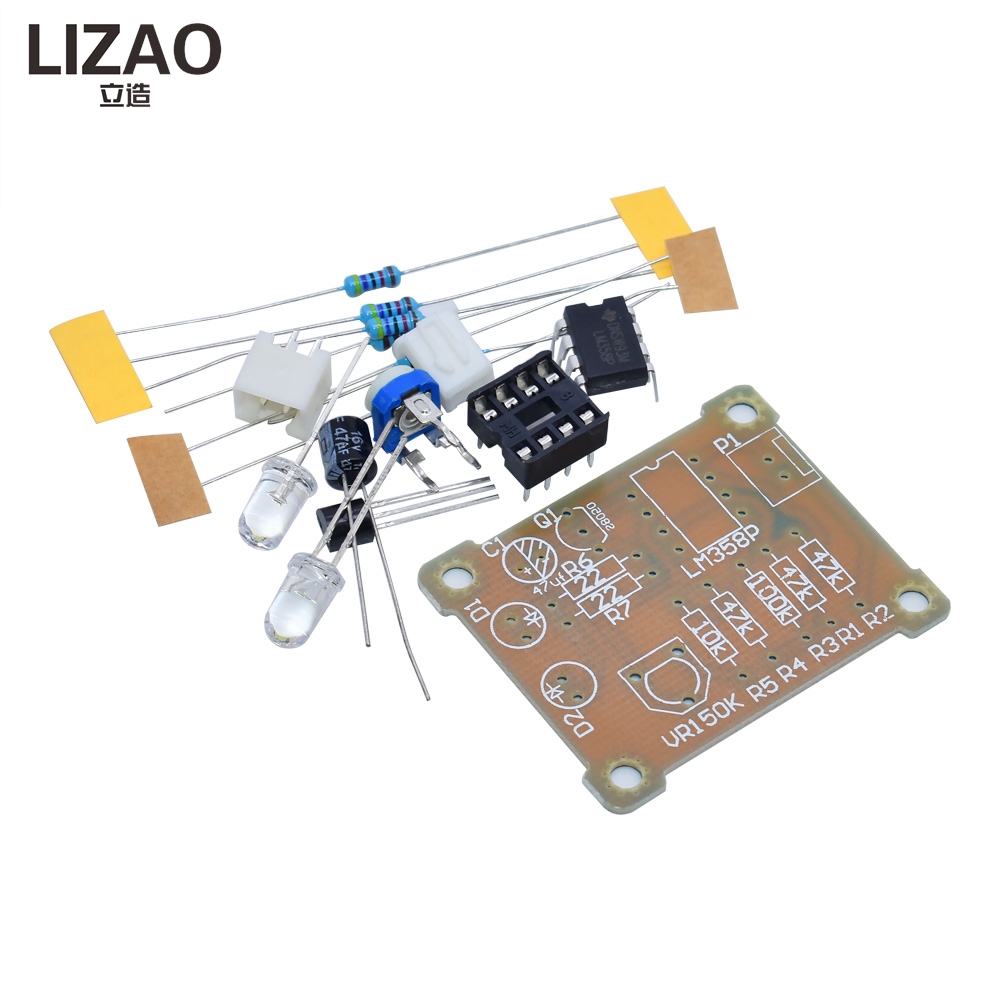 LIZAO LM358 ชุดไฟ LED แสดงสถาน - Useful Diy Electronics Projects บทวิจารณ์และราคา