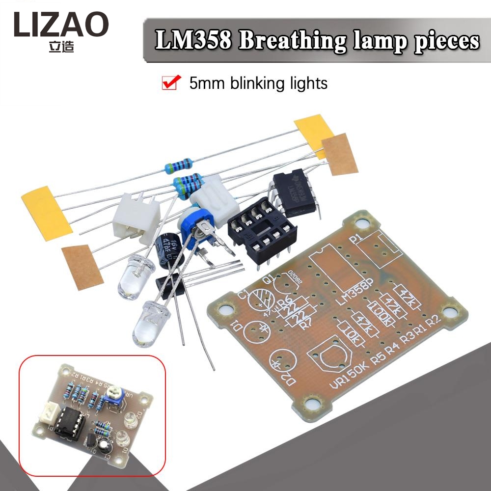 LIZAO LM358 ชุดไฟ LED แสดงสถาน - Useful Diy Electronics Projects บทวิจารณ์และราคา