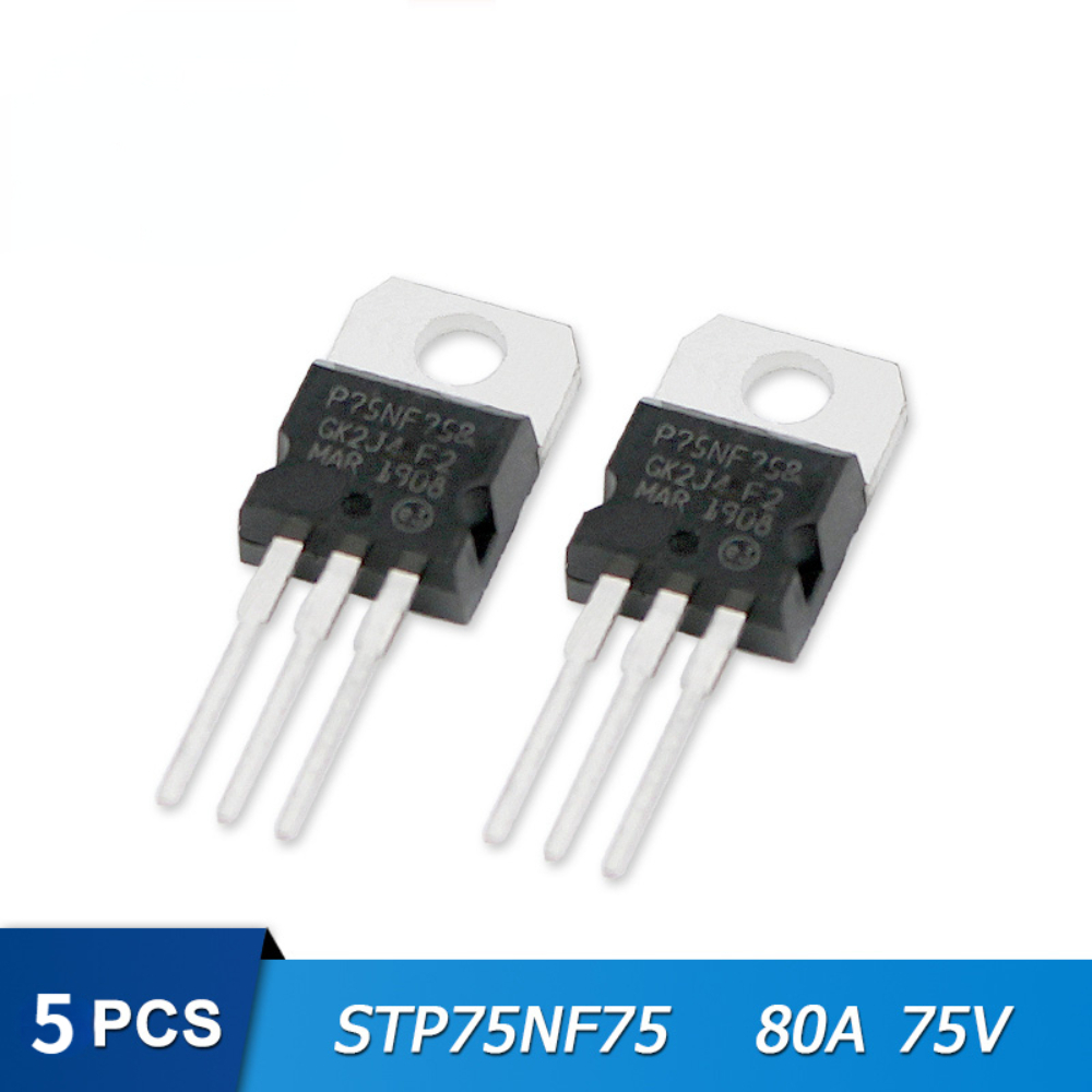 ทรานซิสเตอร์มอสเฟตฟิลด์ STP75N - Mosfet Transistor Set บทวิจารณ์และราคา