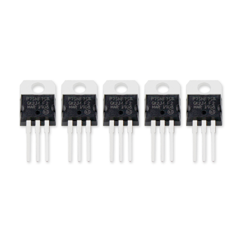 ทรานซิสเตอร์มอสเฟตฟิลด์ STP75N - Mosfet Transistor Set บทวิจารณ์และราคา