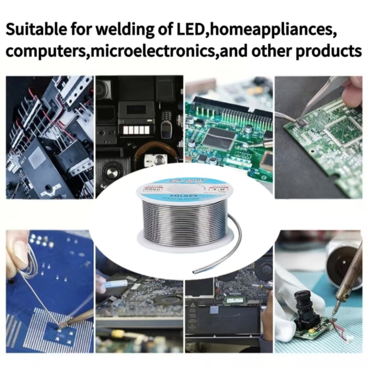 ลวดบัดกรีแกนโรซิน CF-10 ขนาด 0 - Diy Electronics Flux บทวิจารณ์และราคา
