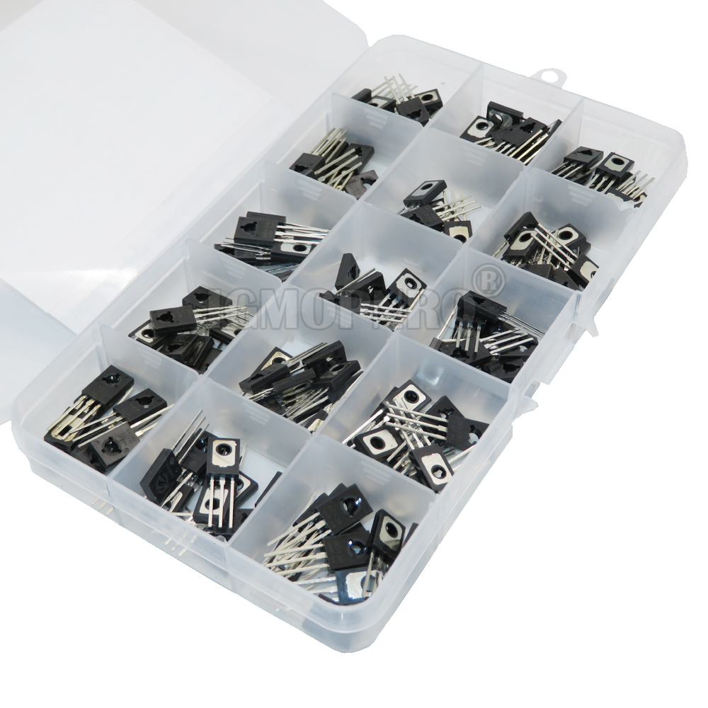 150PCS-126 ทรานซิสเตอร์ชุดแบ่ง - Mosfet Transistor Set บทวิจารณ์และราคา