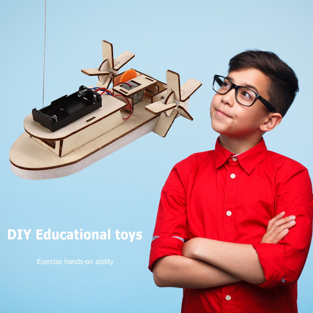 DIY เรือของเล่นวิทยาศาสตร์เด็ก - Diy Kit Elektronik บทวิจารณ์และราคา