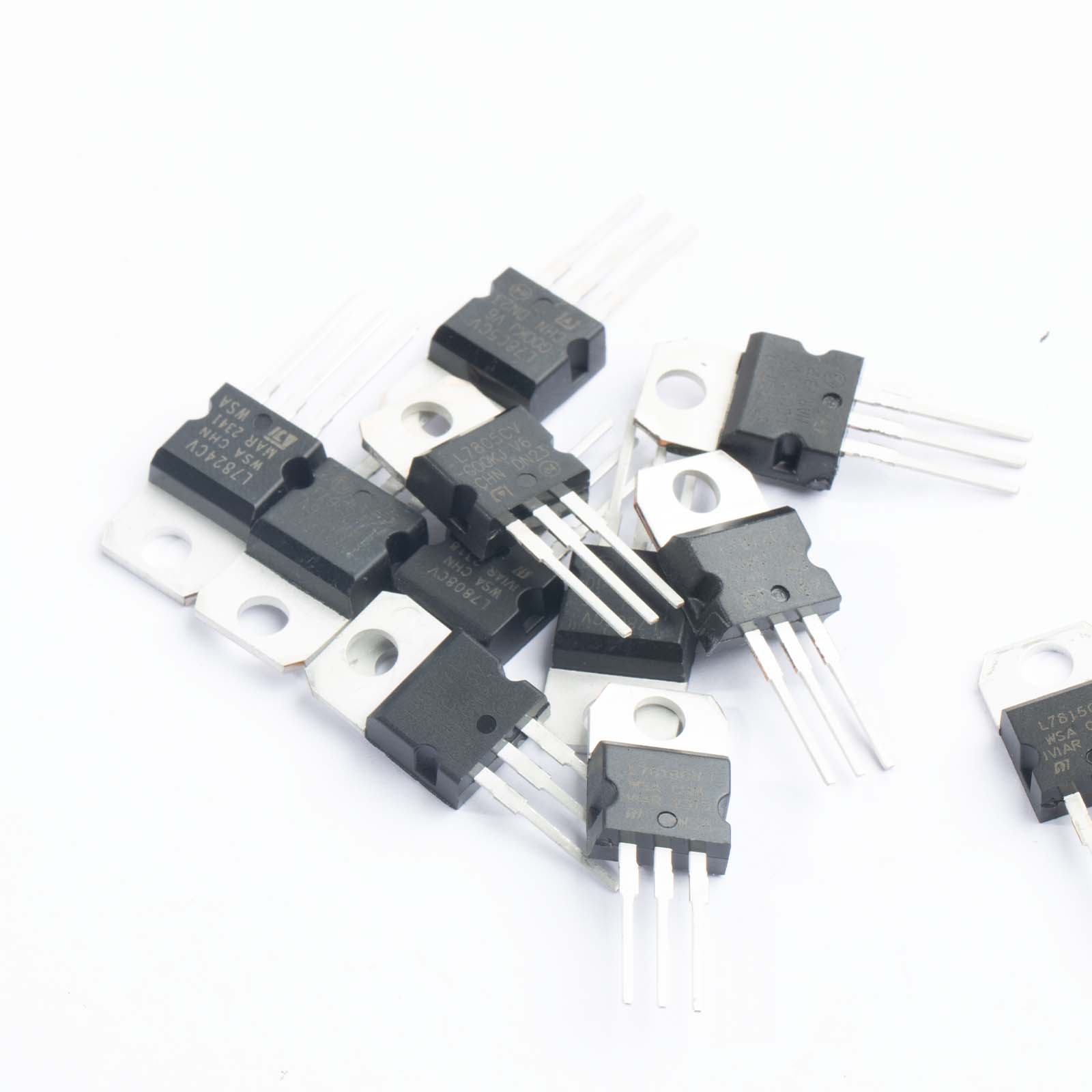 50ชิ้นชุดควบคุมแรงดันไฟฟ้า10ค่ - Mosfet Transistor Set บทวิจารณ์และราคา