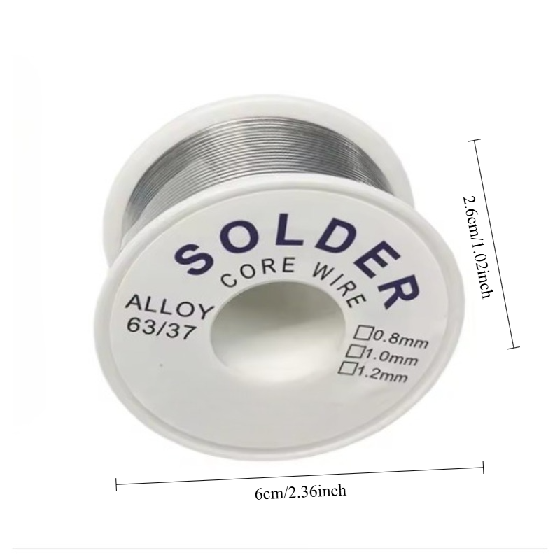 ลวดบัดกรีแกนโรซิน - ลวดบัดกรีอ - Diy Electronics Flux บทวิจารณ์และราคา