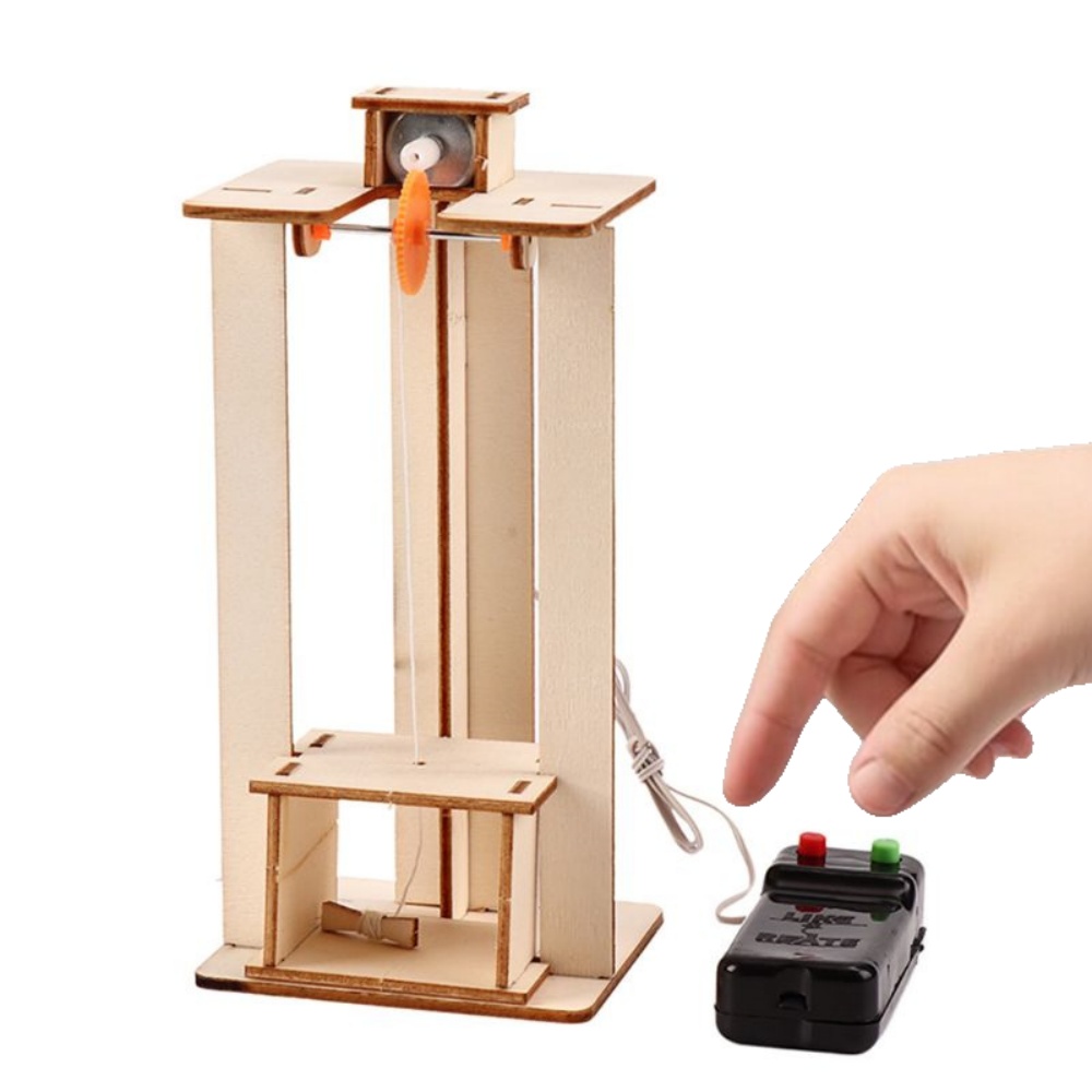 DIY ลิฟต์ไฟฟ้าแบบจำลองของเล่นป - Diy Kit Elektronik บทวิจารณ์และราคา