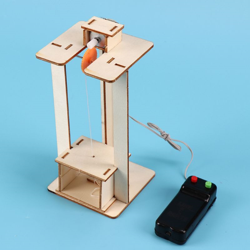 DIY ลิฟต์ไฟฟ้าแบบจำลองของเล่นป - Diy Kit Elektronik บทวิจารณ์และราคา