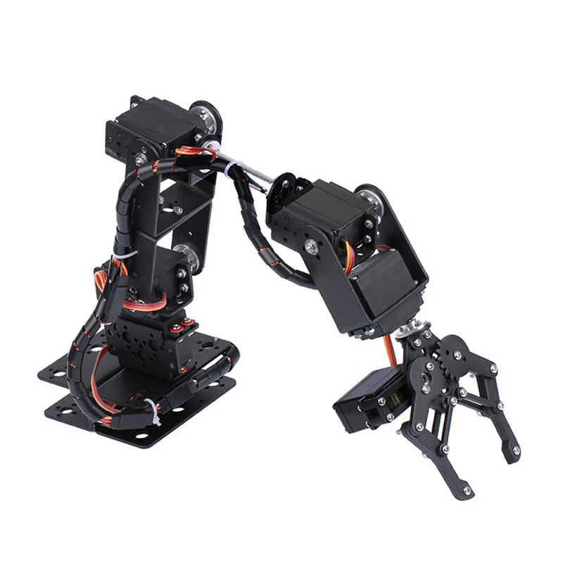 ไอน้ํา DIY 6 DOF หุ่นยนต์โลหะ  - Diy Kit Elektronik บทวิจารณ์และราคา