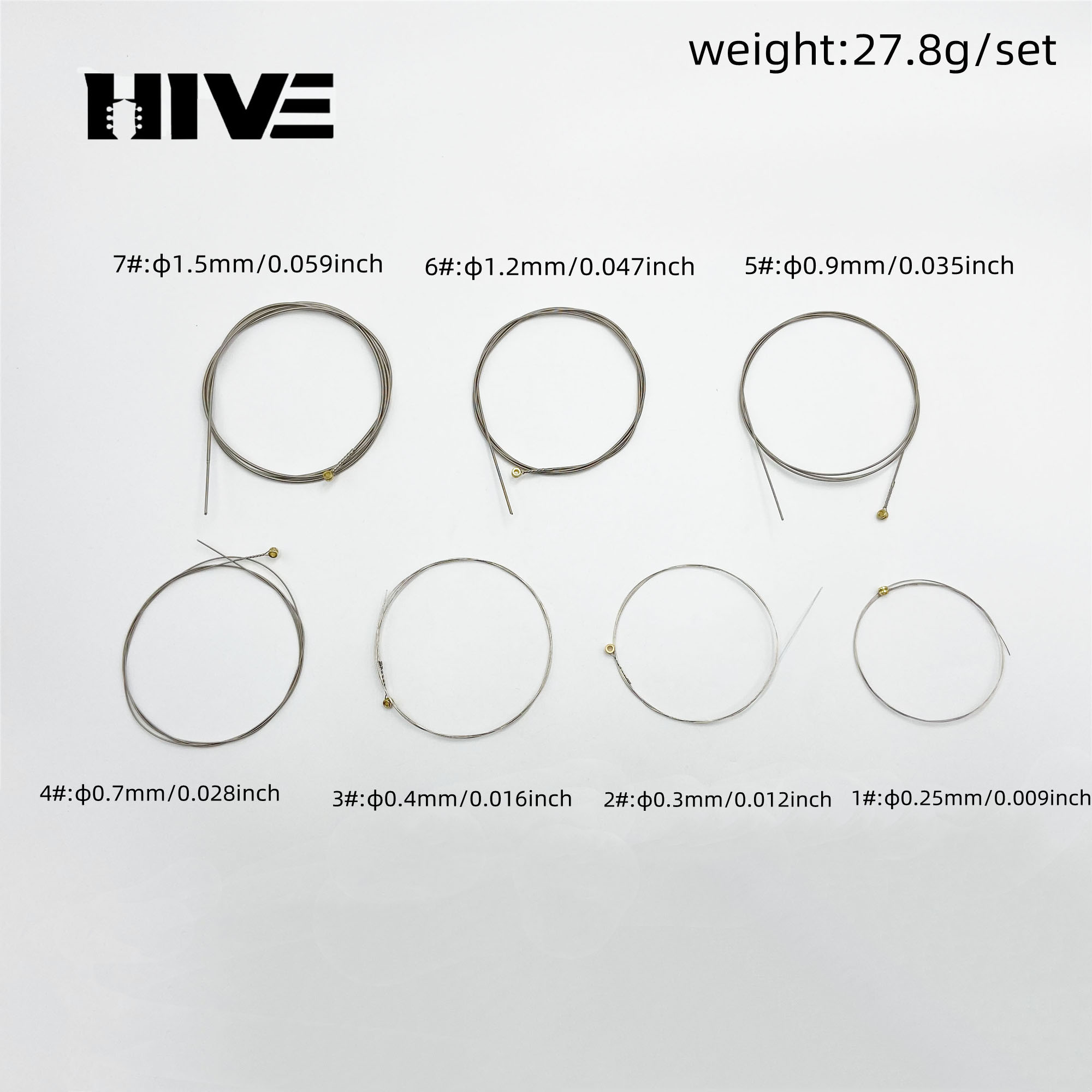 สายกีตาร์ไฟฟ้า 7 สาย สายกีตาร์ - Diy Electric Guitar Electronics บทวิจารณ์และราคา