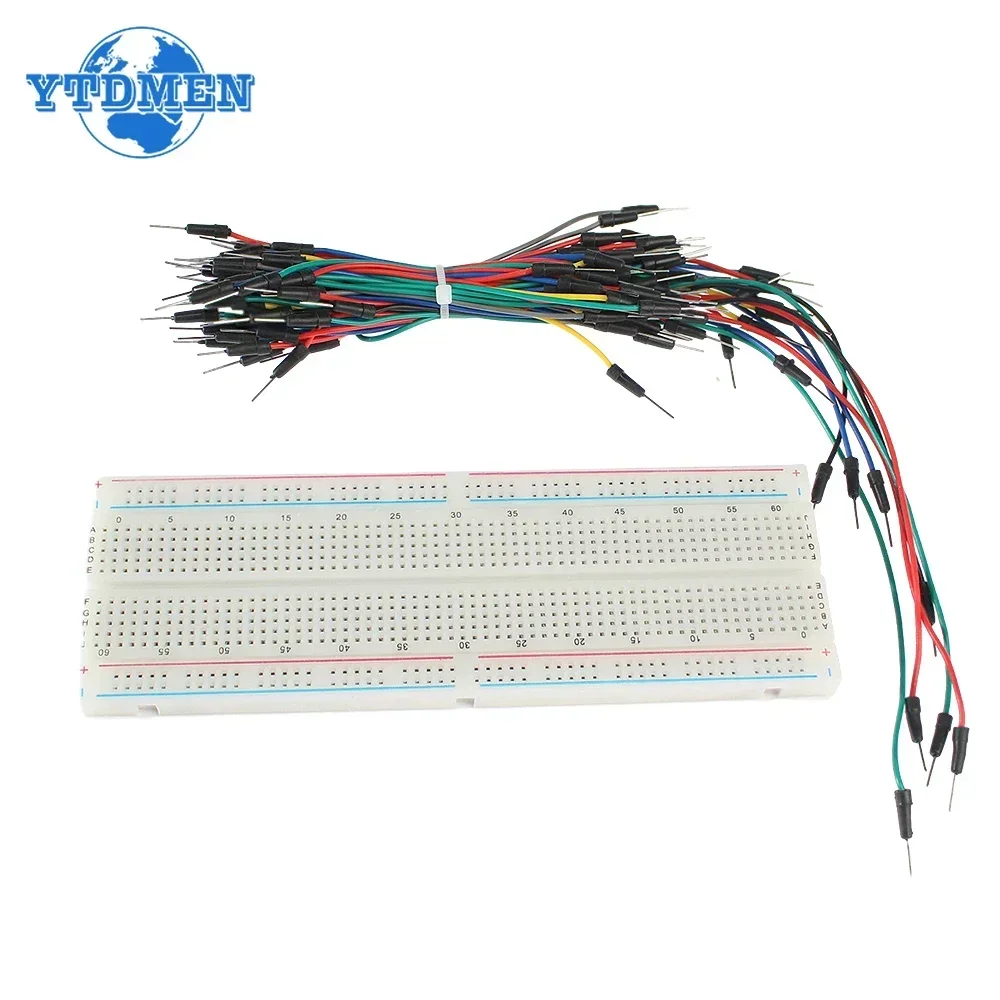 MB-102 Breadboard 400 830 คะแน - Breadboard Jumper Wire บทวิจารณ์และราคา