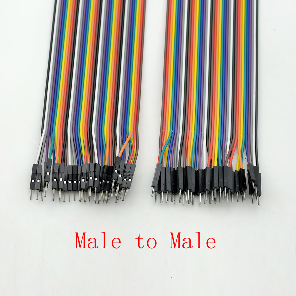 สายจัมเปอร์สำหรับบอร์ดทดลอง 40 - Breadboard Jumper Wire บทวิจารณ์และราคา