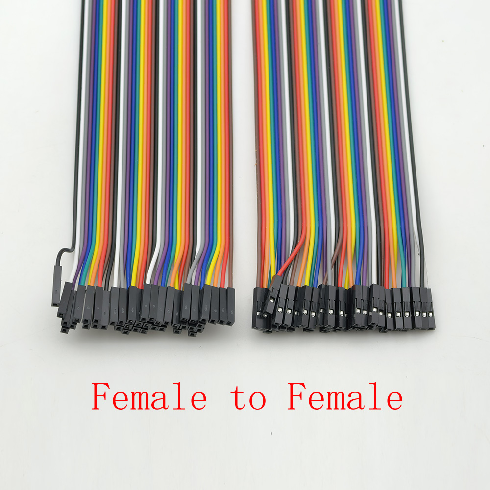 สายจัมเปอร์สำหรับบอร์ดทดลอง 40 - Breadboard Jumper Wire บทวิจารณ์และราคา
