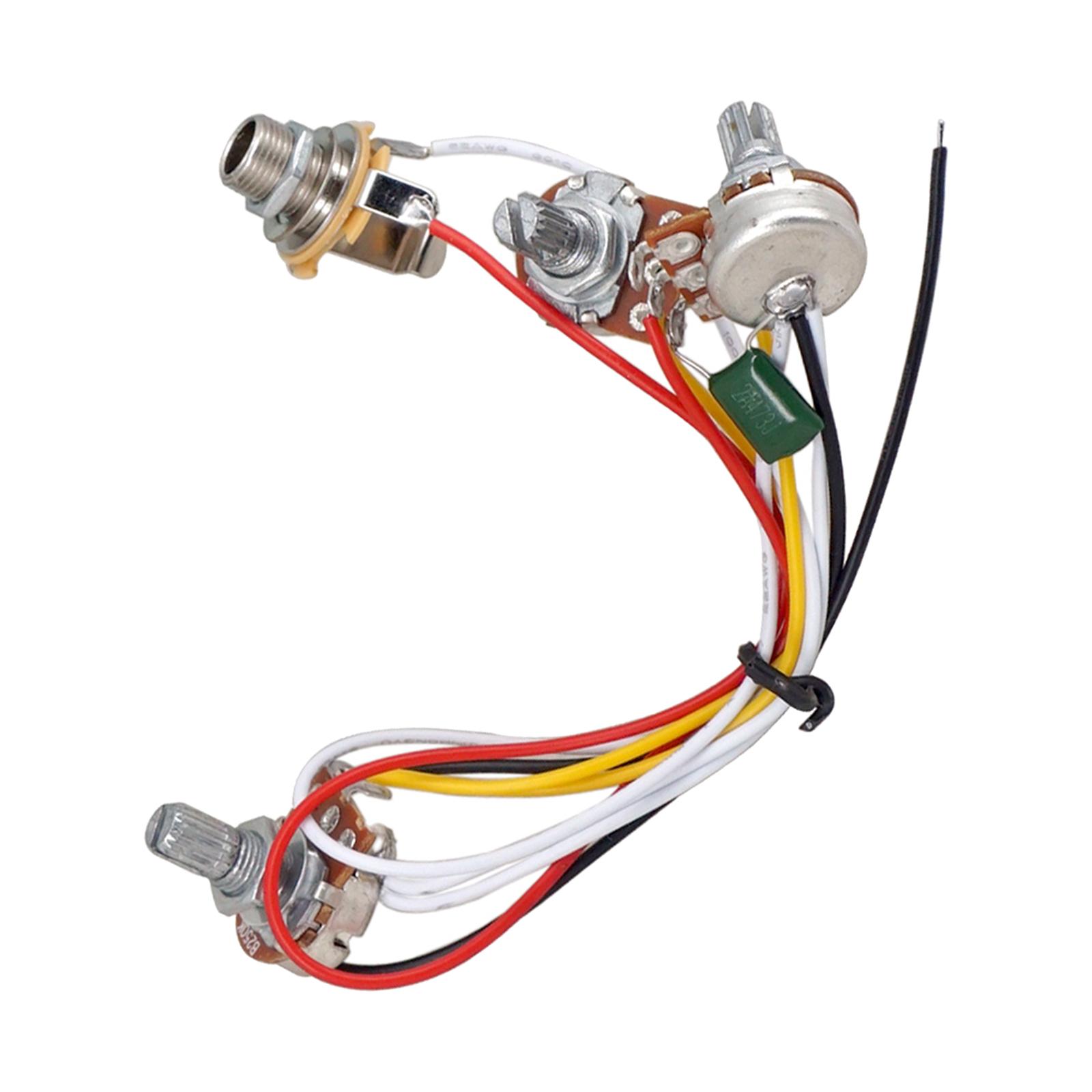 ชุดสายไฟกีตาร์ไฟฟ้า โพเทนชิโอม - Diy Electric Guitar Electronics บทวิจารณ์และราคา