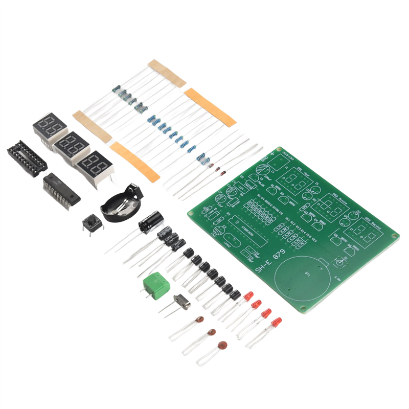 AT89C2051 6 ดิจิตอลจอแสดงผล LE - Diy Electronics Flux บทวิจารณ์และราคา