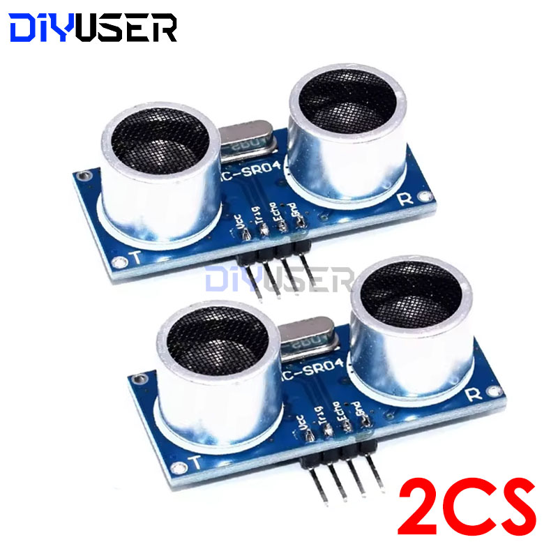 DIYUSER 2 ชิ้นโมดูลอัลตราโซนิก - Ultrasonic Sensor Hc บทวิจารณ์และราคา