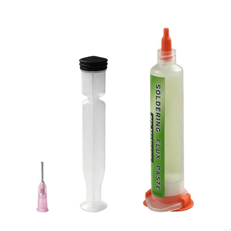 10Mlบัดกรีฟลักซ์วางเข็มฉีดยาปร - Diy Electronics Flux บทวิจารณ์และราคา