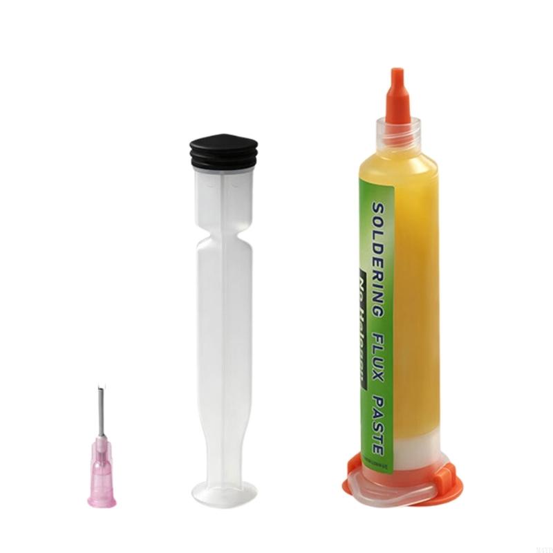 10Mlบัดกรีฟลักซ์วางเข็มฉีดยาปร - Diy Electronics Flux บทวิจารณ์และราคา
