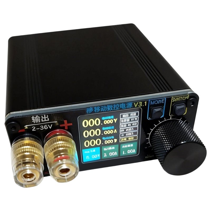 A25I-แหล่งจ่ายไฟแบบพกพาปรับได้ - Diy Electronics Bench บทวิจารณ์และราคา