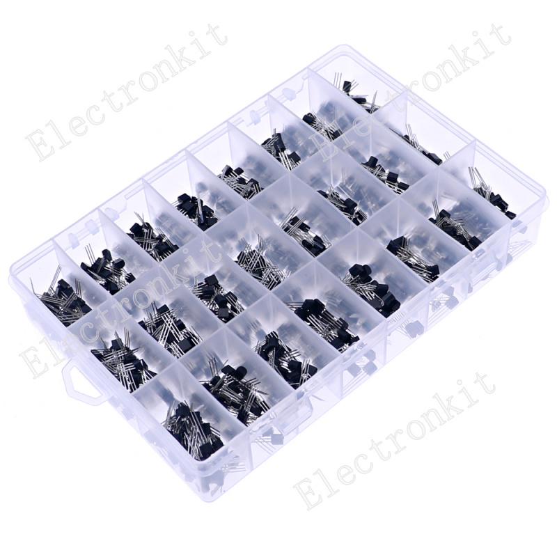 840 ชิ้น 24 ค่า TO - 92 PNP/NP - Mosfet Transistor Set บทวิจารณ์และราคา