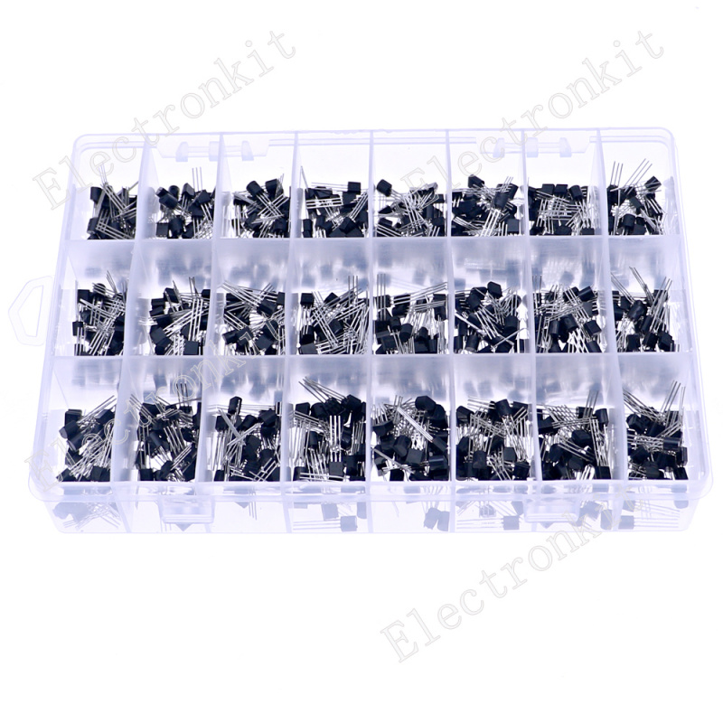 840 ชิ้น 24 ค่า TO - 92 PNP/NP - Mosfet Transistor Set บทวิจารณ์และราคา